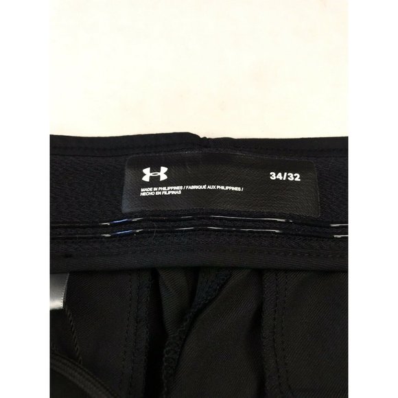 Under Armour UA Mens Storm Curry Golf Jogger PantsSize 34 X 32 Black 1366291 NEW - Picture 10 of 12